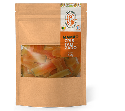 Mamão Cristalizado